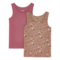 BIRKHOLM 2-Pak Tanktops Blomstersymfoni